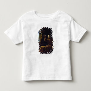 AssisiのSt Francisは天使によって慰めました トドラーTシャツ