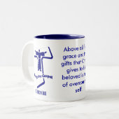 AssisiのSt. Francis ツートーンマグカップ (正面左)