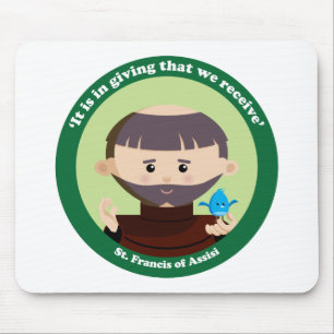 AssisiのSt Francis マウスパッド