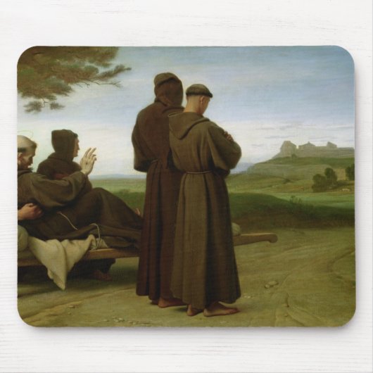 AssisiのSt Francis マウスパッド (正面)