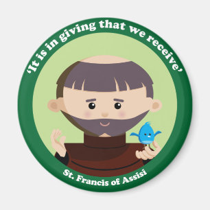 AssisiのSt Francis マグネット