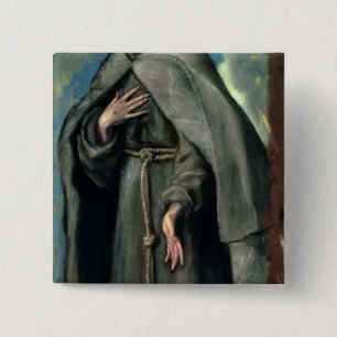 AssisiのSt Francis 缶バッジ