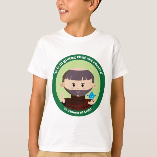 AssisiのSt Francis Tシャツ (正面)