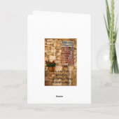 - Assisiイタリア-行くどの方法挨拶状か カード (裏面)