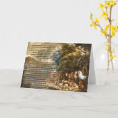 Assisi及び虹橋のSt Francis カード (黄色い花)