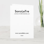 Assisi カード (裏面)