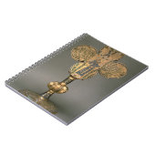 Assisi、122のSt FrancisのMonstranceのreliquary ノートブック (左側)