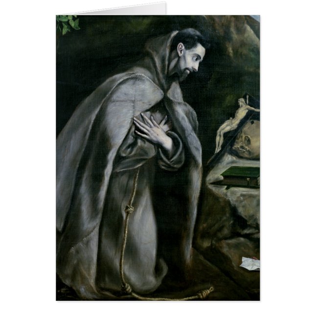 Assisi 1580-95年のSt Francis (正面)