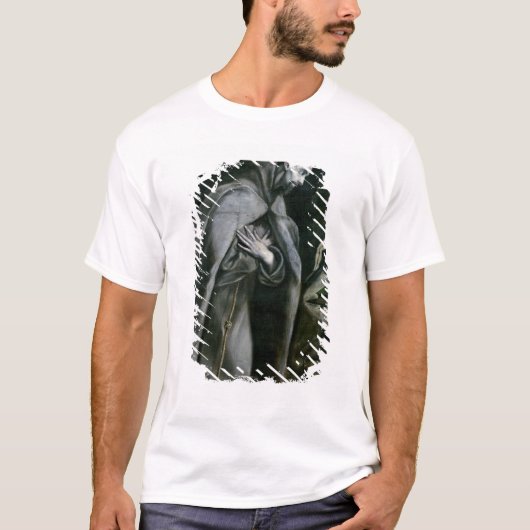 Assisi 1580-95年のSt Francis Tシャツ (正面)