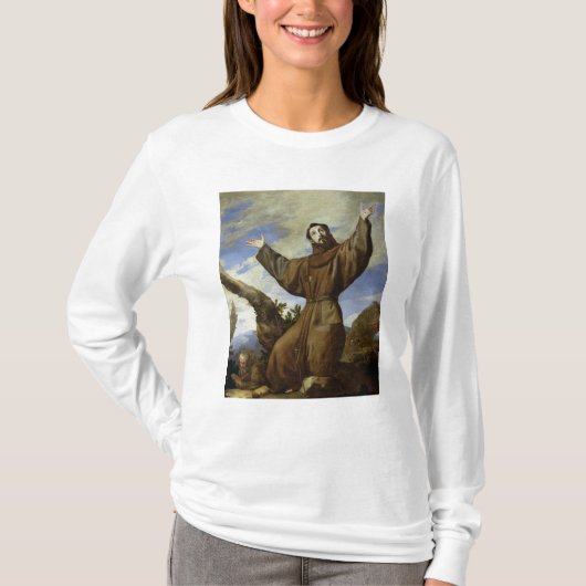 Assisi 1642年のSt Francis Tシャツ (正面)