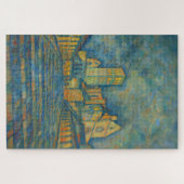 Assisi Basilica Cezanne Style Art Jigsaw Puzzle ジグソーパズル (横)