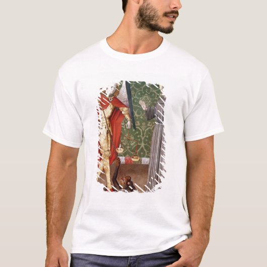 Assisi、c.1480のセントマイケルそしてSt Francis Tシャツ (正面)