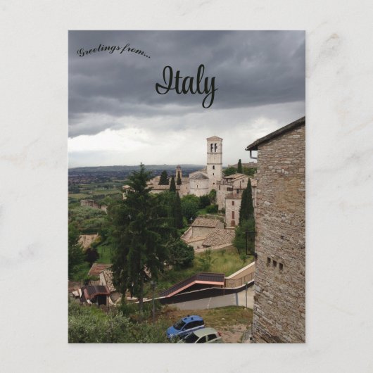 Assisi Italy ポストカード (正面)