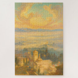 Assisi Italy Horizon Benediction Rococo Art Puzzle ジグソーパズル