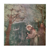 Assisi、St. Francisおよび鳥 タイル (正面)