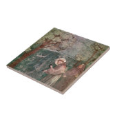 Assisi、St. Francisおよび鳥 タイル (側面)