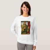 Assissi、c.1490 (パネルのテンペラ)のSt Francis Tシャツ (正面フル)