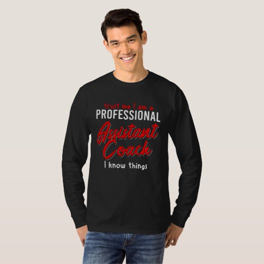 Assistant Coach   Idea Professional Coaches Tシャツ (正面フル)