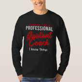 Assistant Coach   Idea Professional Coaches Tシャツ (正面)
