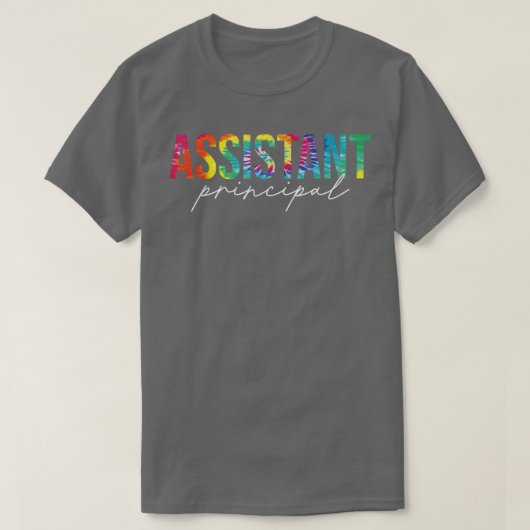 Assistant Principal Tie Dye Appreciation School Gi Tシャツ (デザイン正面)