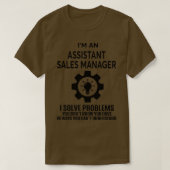 ASSISTANT SALES MANAGER NICEデザイン2017 3 Tシャツ (デザイン正面)
