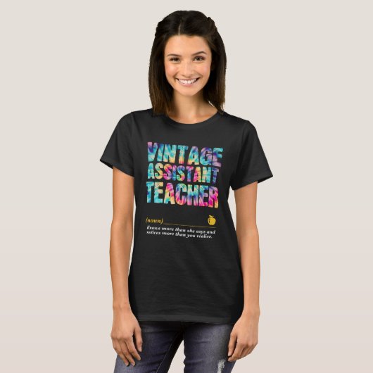 Assistant Teacher Appreciation Week Back to School Tシャツ (正面フル)