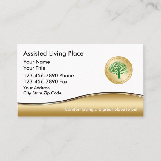 Assisted Living名刺 名刺 (正面)
