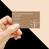 Assisted Living Business モダン Card 名刺