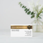 Assisted Living Business Card 名刺 (スタンド正面)