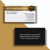 Assisted Living Business Card 名刺