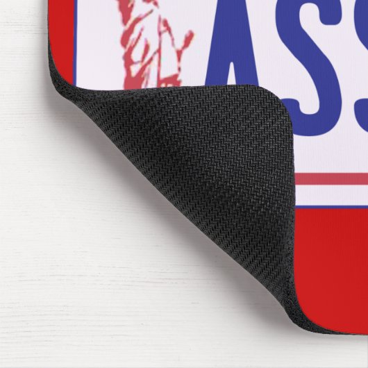 Assmanニューヨークのナンバープレートプロダクト マウスパッド (コーナー)