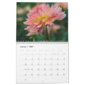 Assorted カラフル Dahlia 2021花の写真 カレンダー (1月 2027)