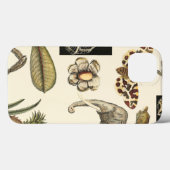 Assorted Animals Painted on Cream Background Case-Mate iPhoneケース (裏面 (横))
