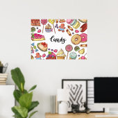 Assorted Candy ポスター (ホームオフィス)