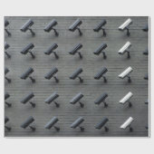 Assorted-color security cameras ラッピングペーパー (フラット)