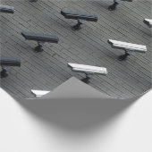 Assorted-color security cameras ラッピングペーパー (角)