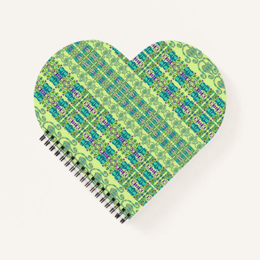 Assorted Floral Cupflowers ノートブック (正面)