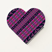 Assorted Floral Pinwheels ノートブック (裏面)