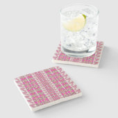 Assorted Floral Roses ストーンコースター (横)