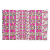 Assorted Floral Roses 枕カバー (裏面)