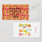 Assorted FruitsコレクションThunder_Cove 名刺 (正面/裏面)