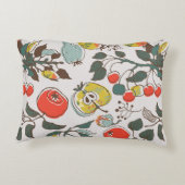assorted fruits. seamless pattern アクセントクッション (裏面)