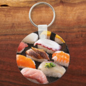 "Assorted Nigiri Sushi Keychain – A Bite of Japan" キーホルダー (正面)