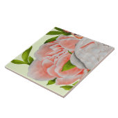 Assorted Peonies on a Ceramic Tile (C) タイル (側面)