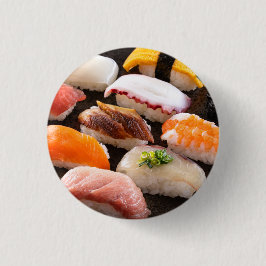 Assorted Sushi Button Badge – SUSHIMI Collection 缶バッジ
