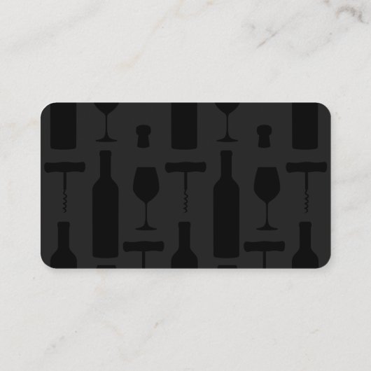 Assorted Wine Champagne Tastings 名刺 (裏面)