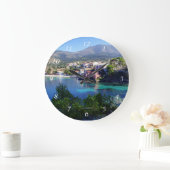 Assos - Kefalonia ラージ壁時計 (ホーム)