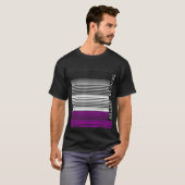 Assume Nothing Asexual Ace Pride Aromantic Asexual Tシャツ (正面フル)