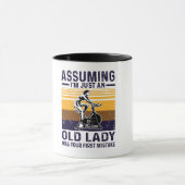 assuming i am an just old lady  マグカップ (中央)