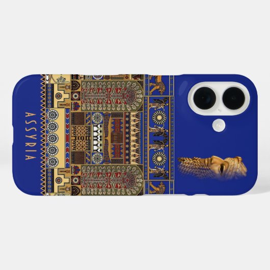 ASSYRIA iPhone / iPadケース Case-Mate iPhoneケース (裏面 (横))